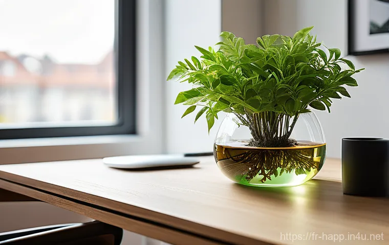 디퓨저 선택 팁 - **Prompt 1: Serene Bedroom Retreat with Ultrasonic Diffuser**
    A cozy, minimalist bedroom bathed ...